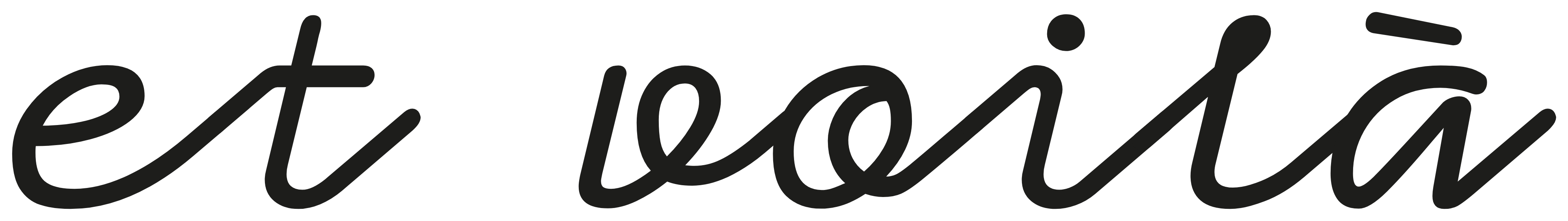 et voilà Logo, schwarz